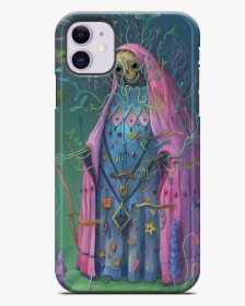 Santa Muerte Iphone Case"  Data Mfp Src="//cdn - Colourful Fantasy Art, HD Png Download, Free Download